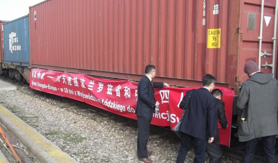 Kutno: Start połączenia kontenerowego do Chengdu