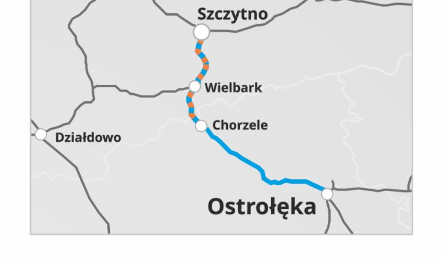 Linia 35 Szczytno – Ostrołęka odżywa. Kolejny odcinek i bocznica dla biznesu