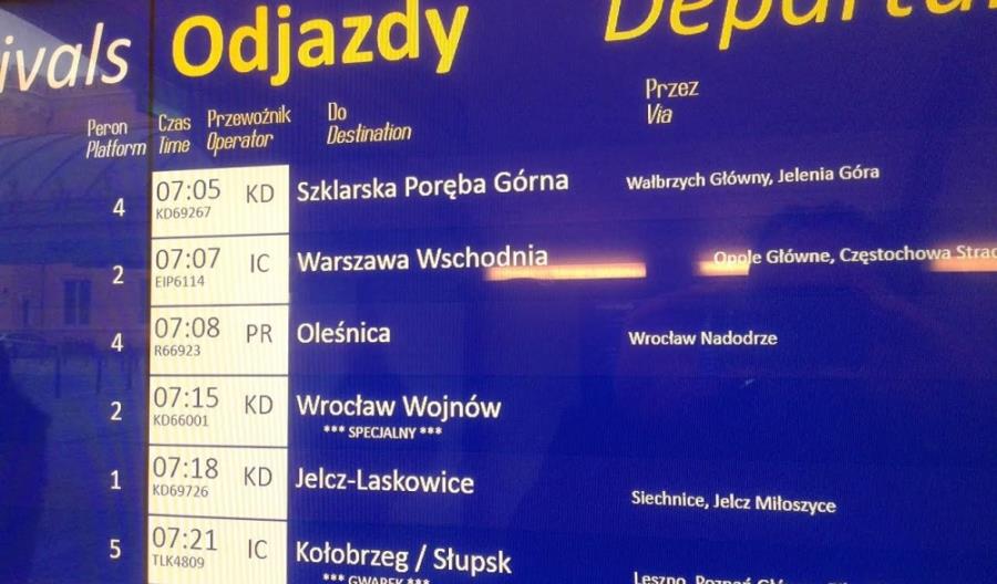 Kolej Miejska we Wrocławiu. Pierwszy tydzień bezpłatnie