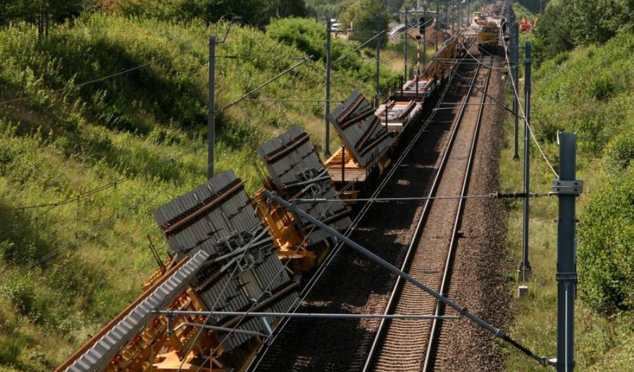 200 km/h na odcinku CMK koło Białej Rawskiej