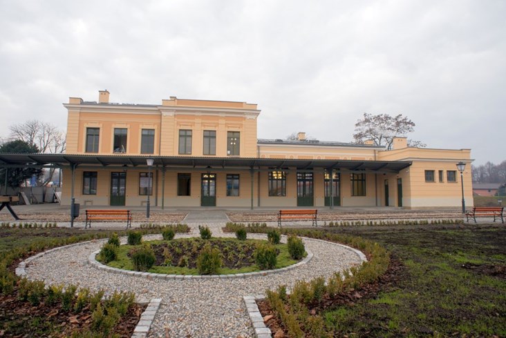 PKP Wieliczka Park: W historycznych murach dworca nie zabraknie nawet muzyki