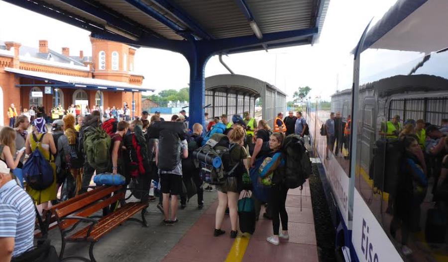 Linki z Pesy dowożą Niemców na Przystanek Woodstock (zdjęcia)