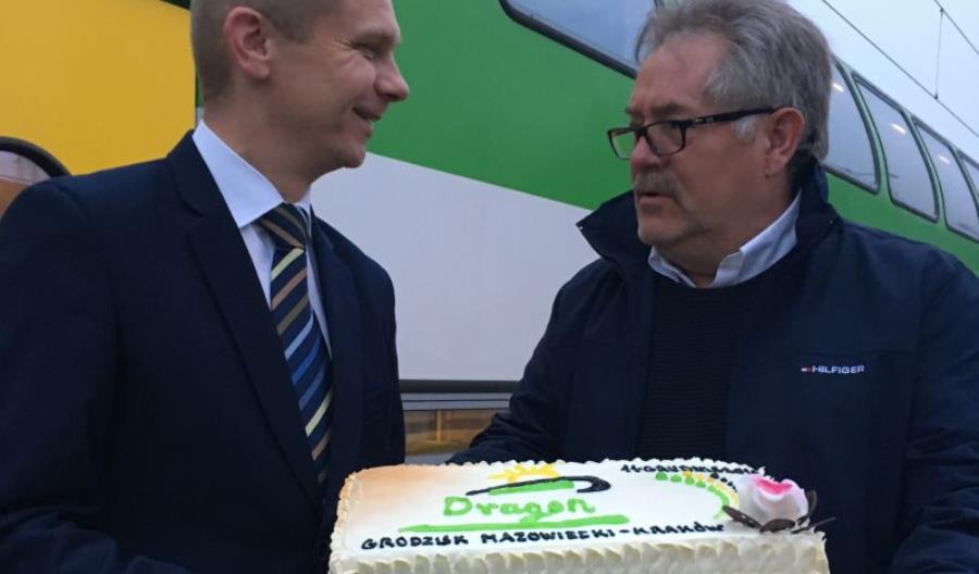 Dragon Kolei Mazowieckich pojechał do Krakowa o nowej godzinie