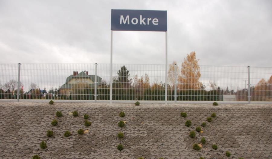 Powstał nowy przystanek kolejowy w Mokrem pod Zamościem (zdjęcia)