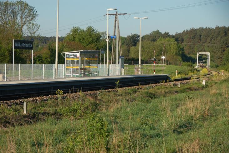 Przystanek kolejowy Wólka Orłowska zacznie działać z końcem maja