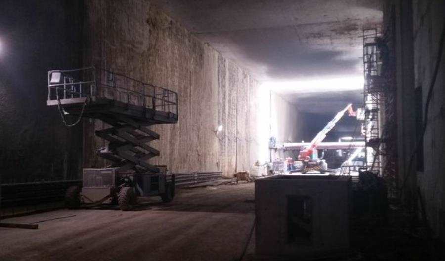 Tunel do dworca Łódź Fabryczna prawie gotowy