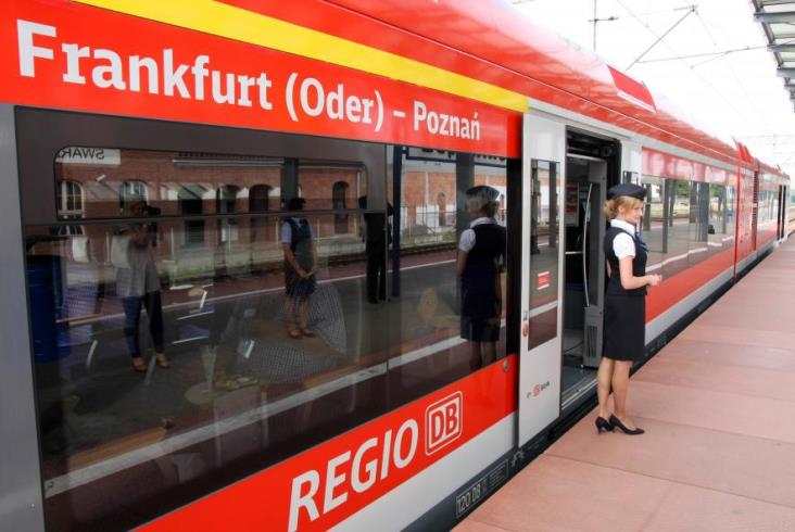 Ruszył Regioekspers do Frankfurtu [zdjęcia]