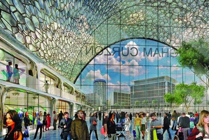 Birmingham projektuje stację kolei dużych prędkości