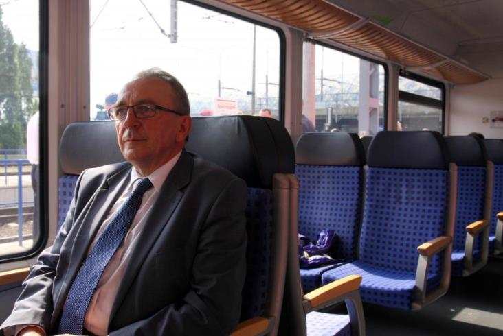 Ruszył Regioekspers do Frankfurtu [zdjęcia]
