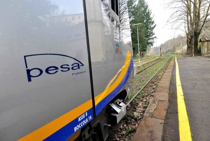 Pociągi Pesy dla Trenitalii już wożą pasażerów (zdjęcia)