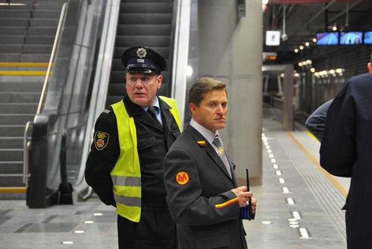 Premier Ewa Kopacz odwiedza metro (zdjęcia)