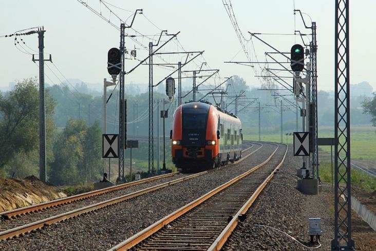 Pierwszy pociąg pasażerski dojechał do Balic [zdjęcia]