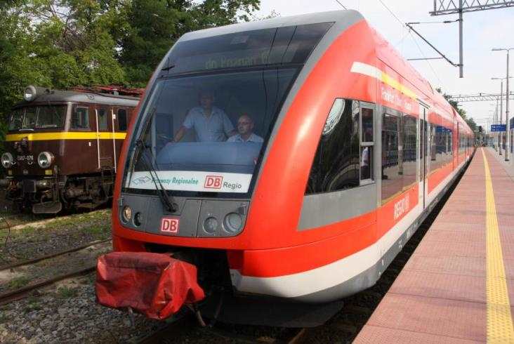 Ruszył Regioekspers do Frankfurtu [zdjęcia]