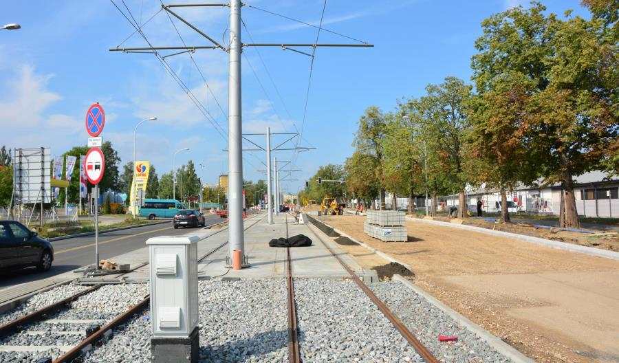 Olsztyn: Budowa tramwaju trwa na trzech odcinkach (zdjęcia cz. 1)