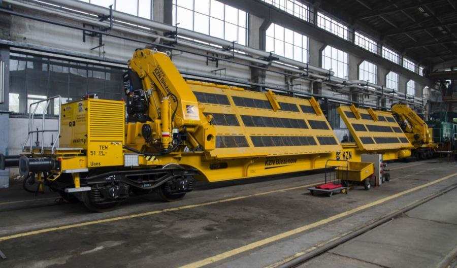 KZN szykuje rewolucję w transporcie rozjazdów