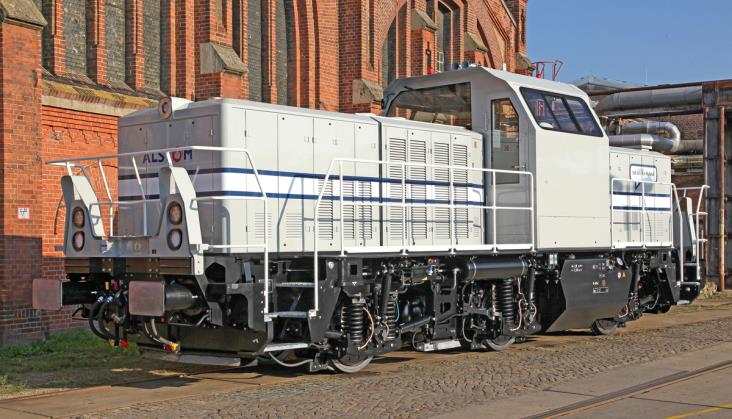 Najnowocześniejsza lokomotywa Alstomu w zakładach Volkswagena