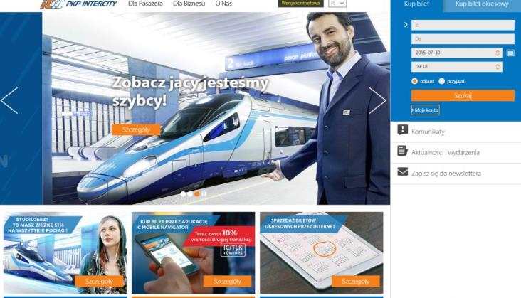 PKP Informatyka: System sprzedaży biletów przeniesiony