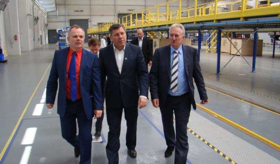 Janusz Piechociński z wizytą w Newagu
