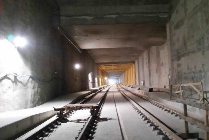 Tunel do dworca Łódź Fabryczna prawie gotowy Tunel do dworca Łódź Fabryczna prawie gotowy