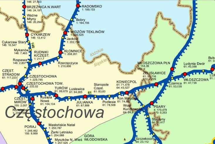 130 milionów na odcinek Koniecpol - Częstochowa. Jest sześć ofert