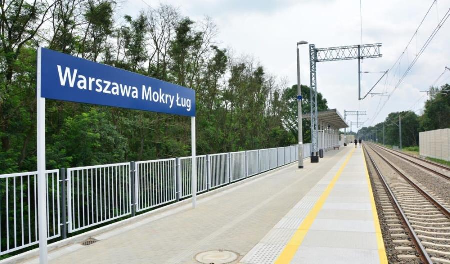 PLK otwiera przystanek Warszawa Mokry Ług i Zielonkę Bankową (zdjęcia)